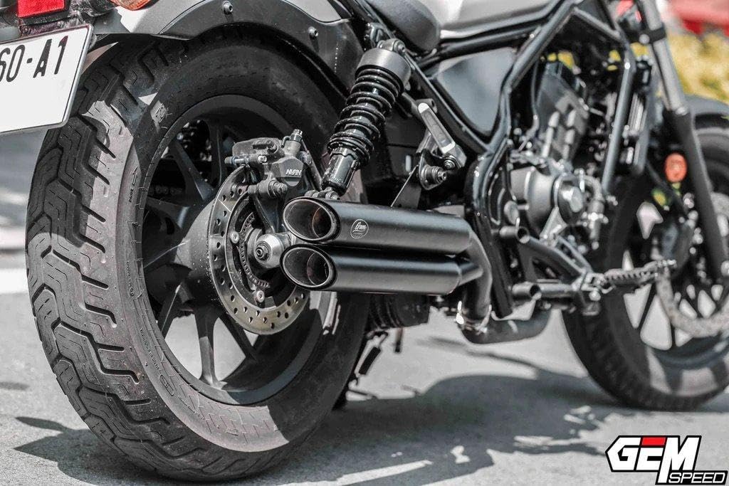 Amazon.co.jp: レブル 250-500用 マフラーGem Speed V1 : 車＆バイク