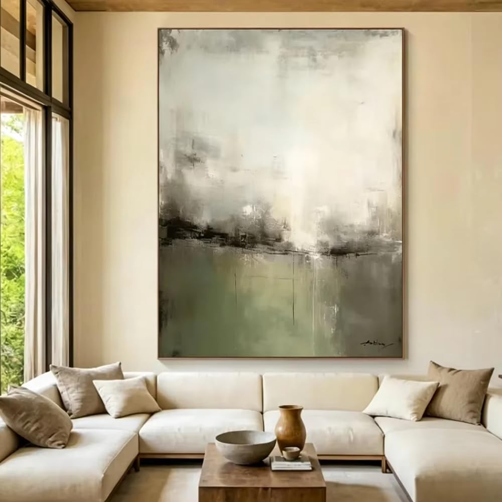 DFZEWKI Abstract Painting Natural Landscape Wall Art Picture Large Mural For Home Living Room Decor(40x50cm(16x20in)/No frame)