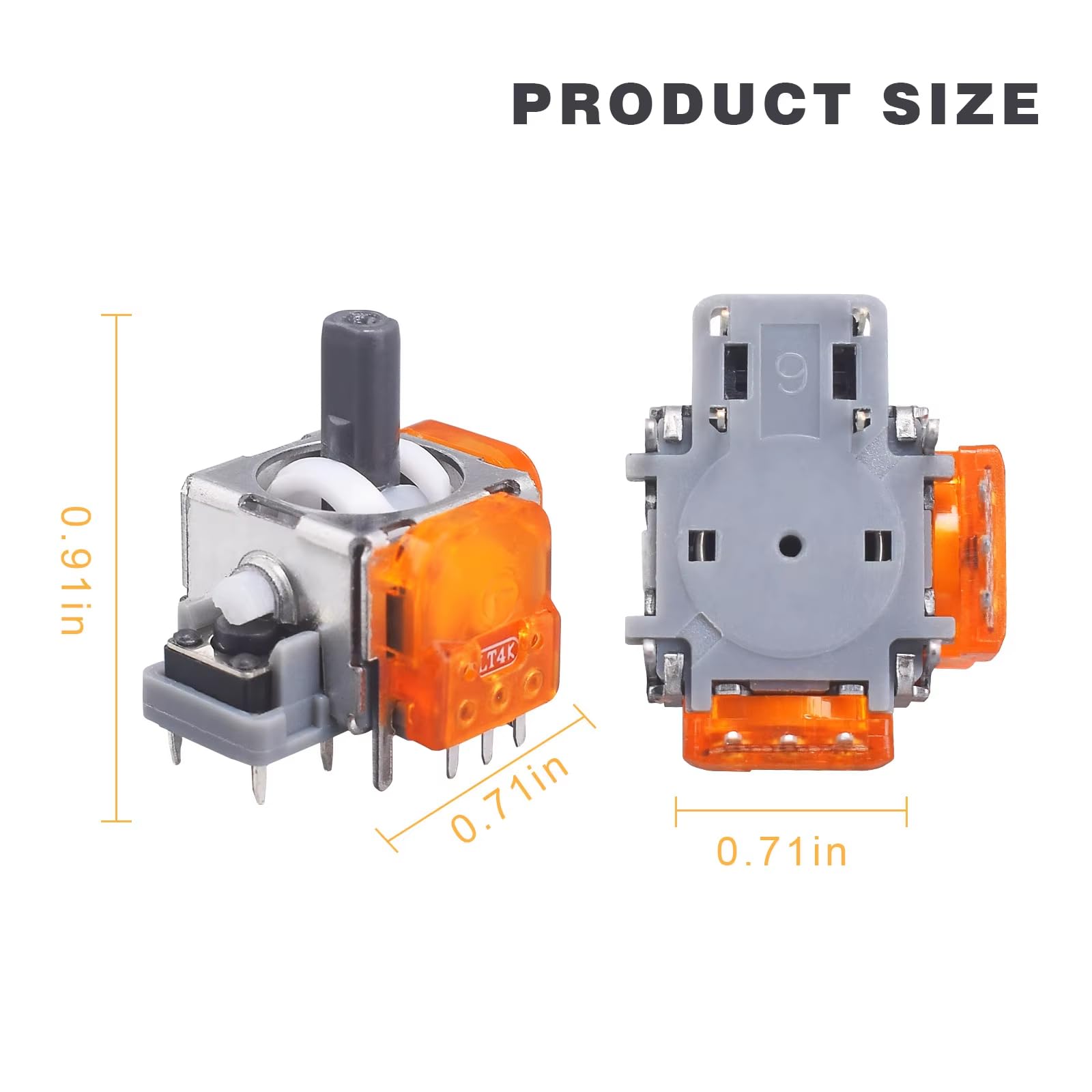 Pixel Arrow 2x Elektromagnetyczny Joystick TMR do Kontrolera PS5 DualSense – Bez Driftu, Wysokiej Precyzji Zamiennik Drążka Analogowego do PlayStation 5