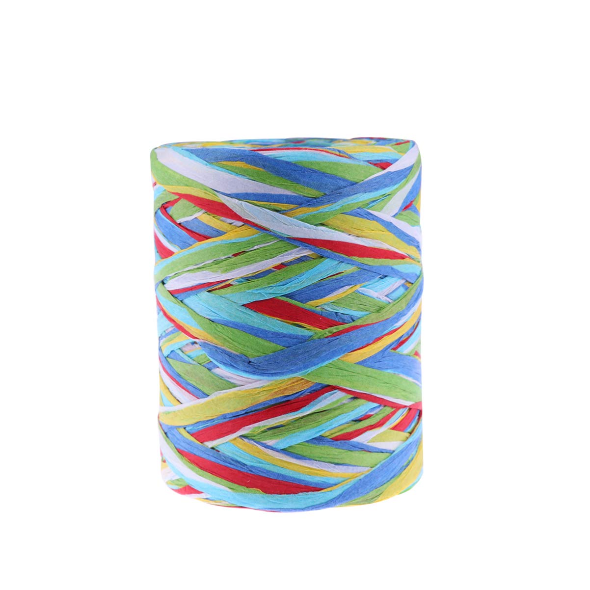 HEALLILY Colored Raffia Ribbon Natural Raffia Straw String for Festival Gifts DIY Decoration and Weaving-image-47
