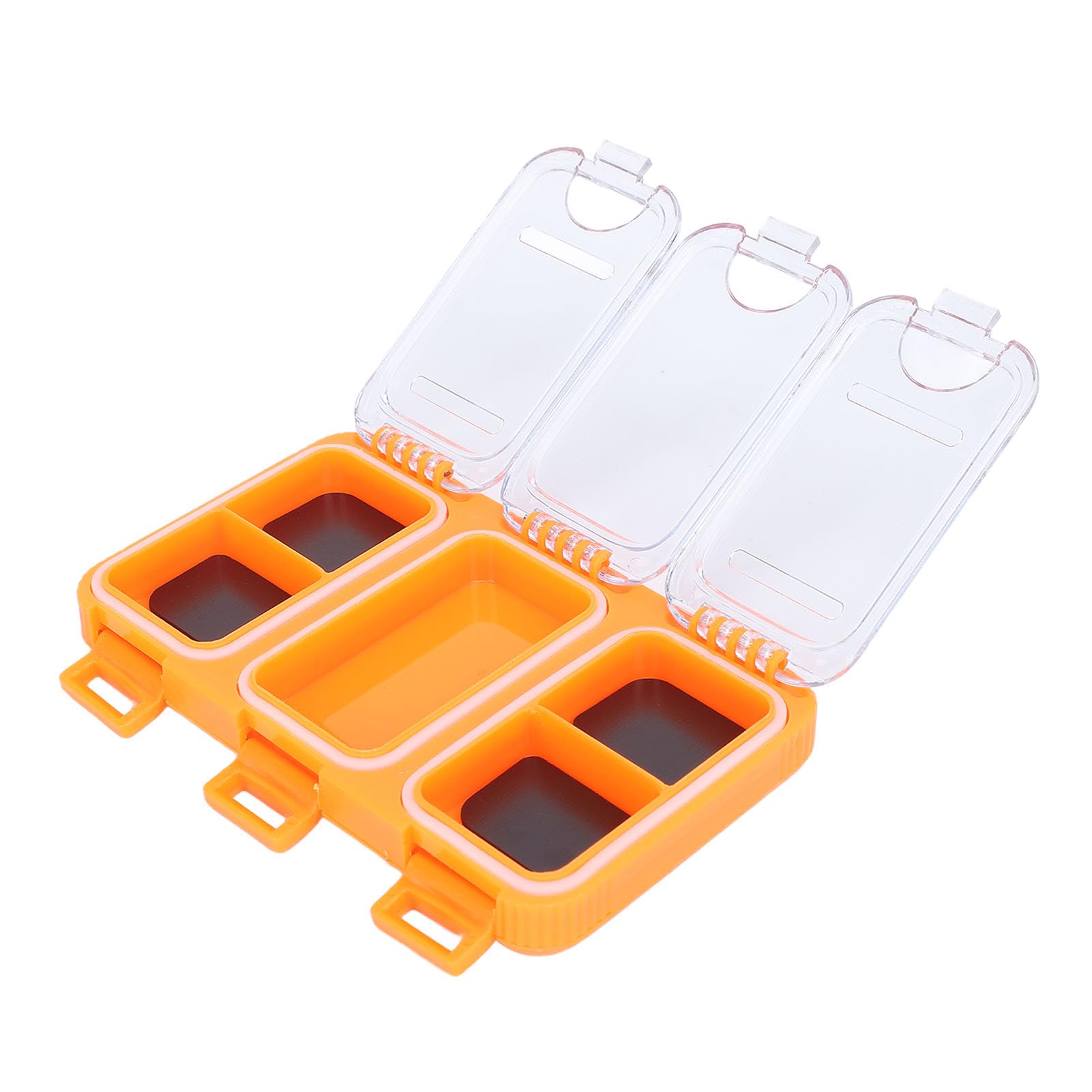 Boîte D'appâts De Pêche Portable - 5 Compartiments - 18x11x3,7 Cm - 85g