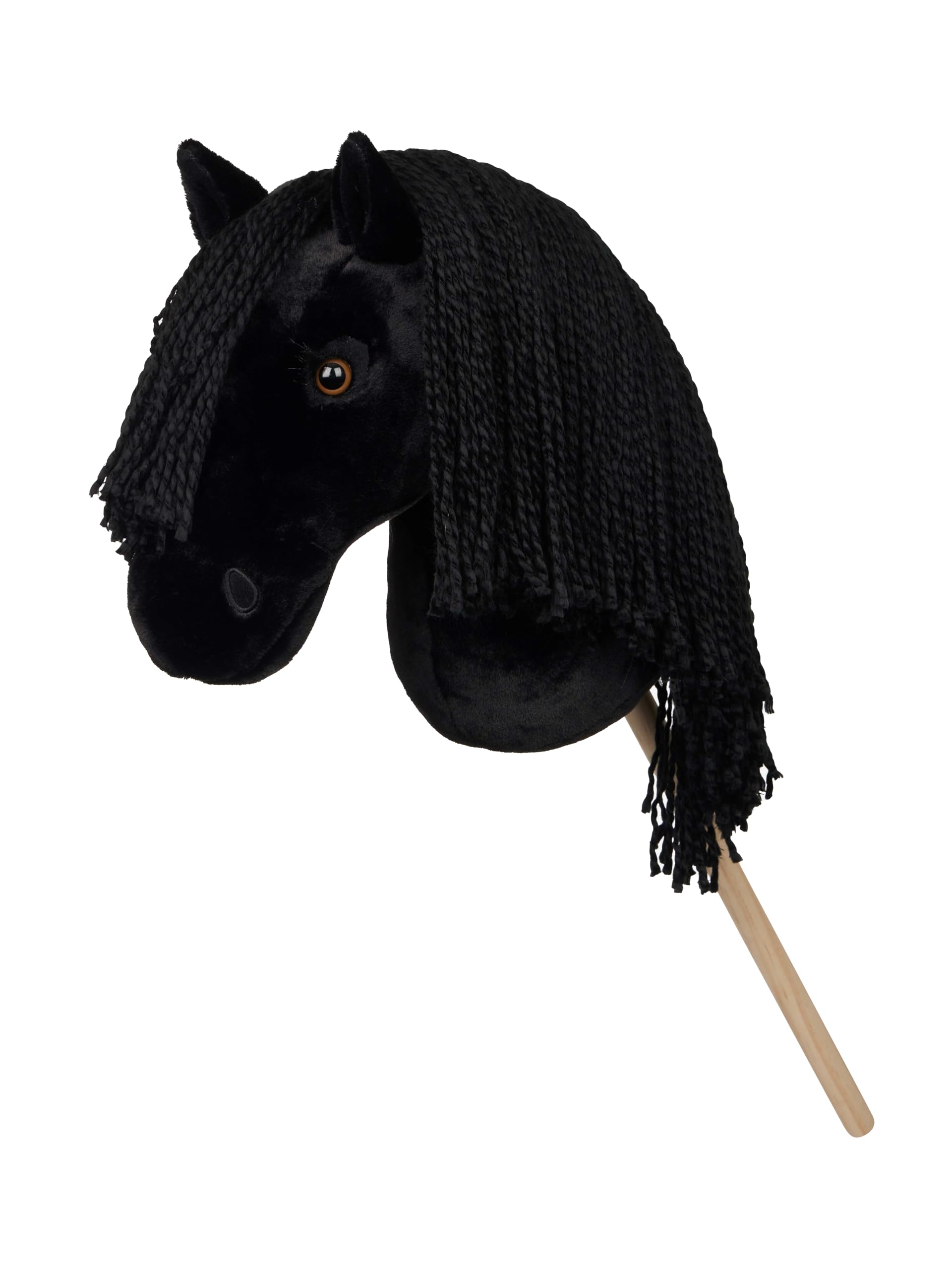 LeMieux Hobby Horse Spike - Handsome Black - Realistic Head - Perfect for Kids