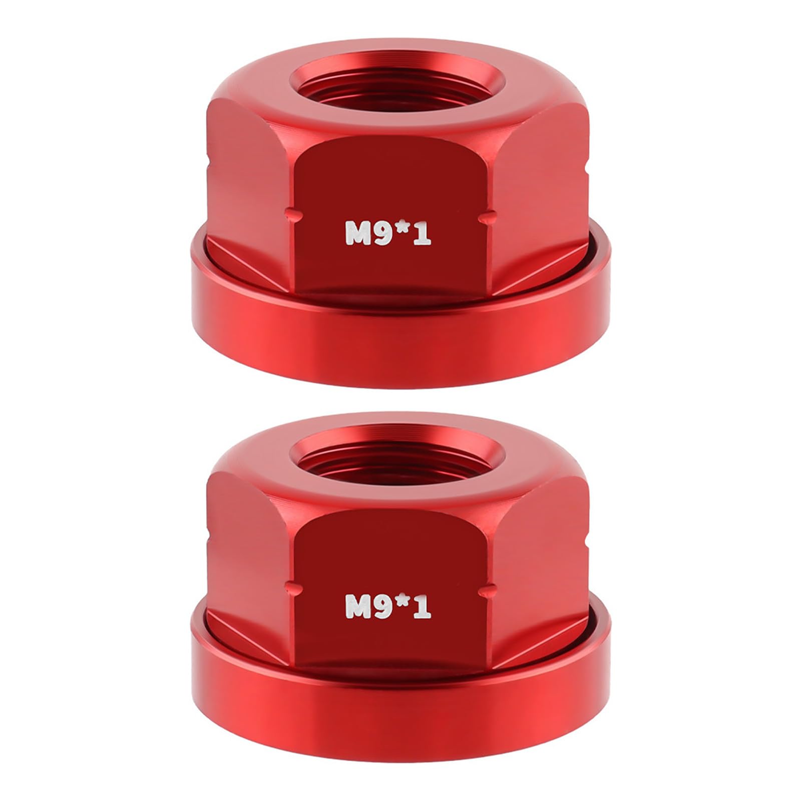XuQiZZpp High Strengths Aluminum Alloys Bicycles Hub Nut Universals Fixed Gear Bicycles Hub Series Motors Part