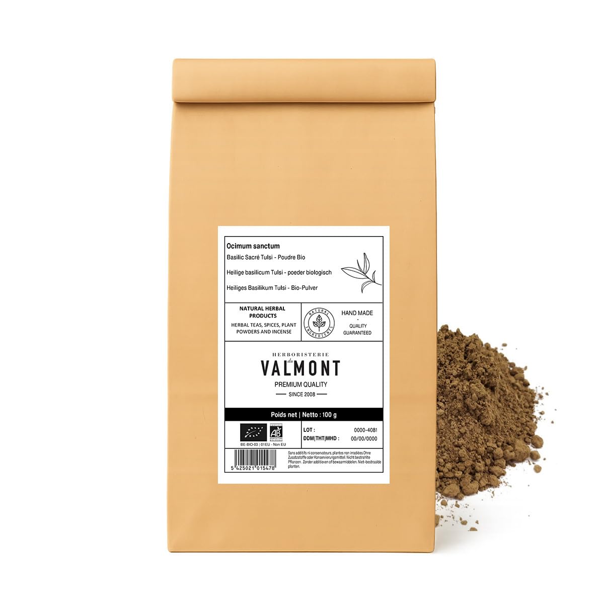 Basilic Sacré Bio Tulsi - Poudre