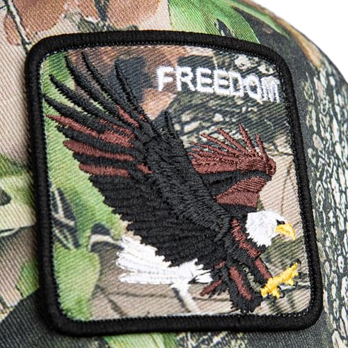 Image of Goorin Bros. Stick and Leaf Camo Collection Trucker Hat for Men and Women