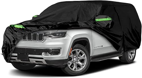 Miniatura 1 de Funda impermeable de repuesto para Jeep Wagoneer LGrand Wagoneer L 2022 2023, 6 capas para todo tipo de clima con cremallera de puerta y bandas