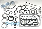 Compatible with Daihatsu DM950 DM950D Diesel Engine Complete Rebuild Kit Gaskets, Seals, Piston & Rings