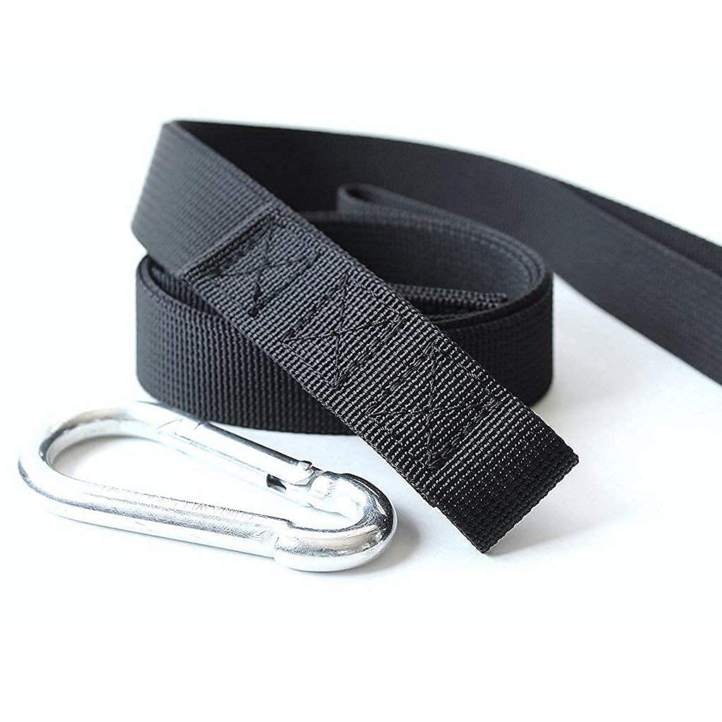 Fit Fusion Protective Anchor Strap Kit for Battle Rope – Heavy-Duty Nylon, Black-image-39