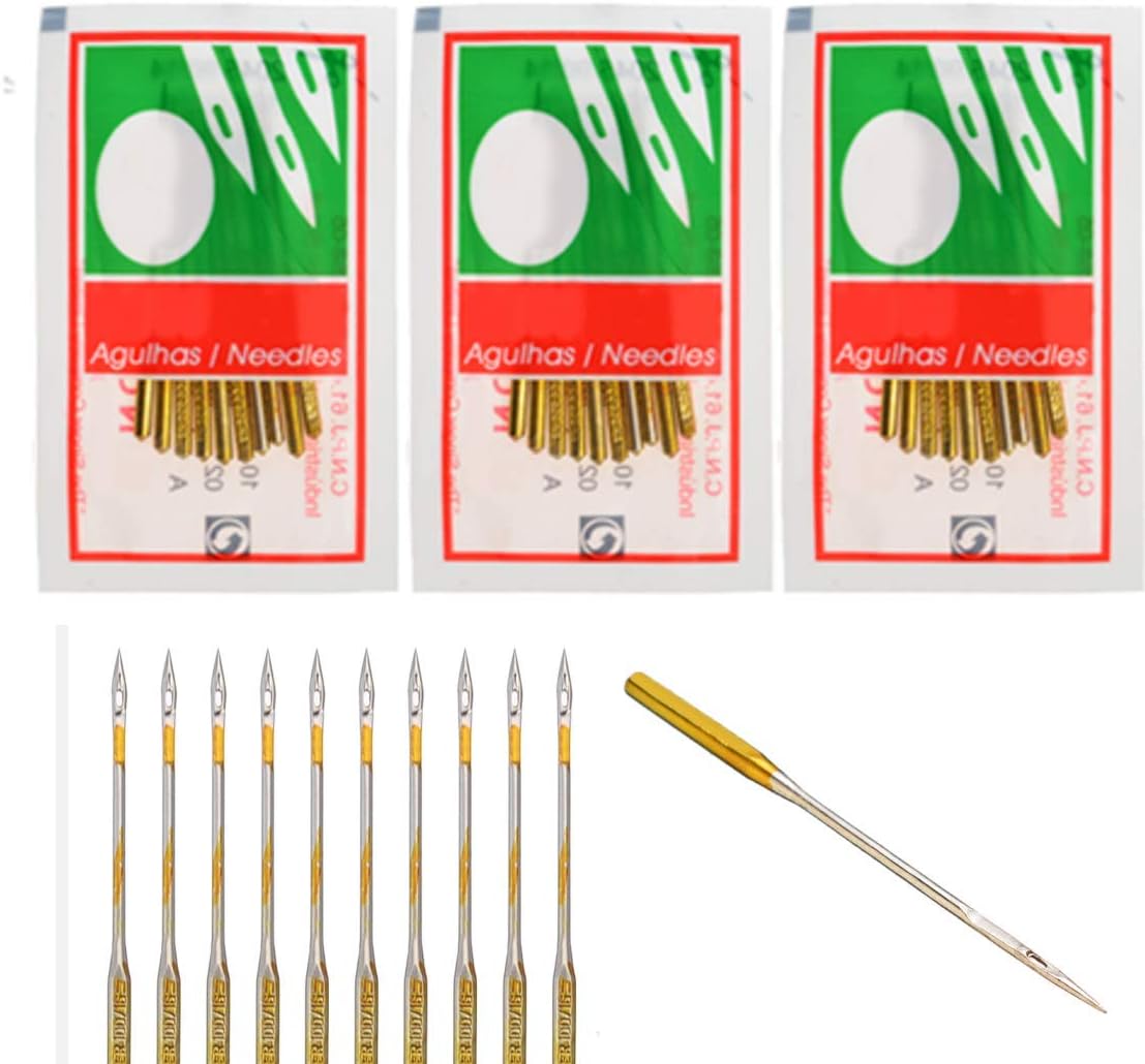 CHENGYIDA 30pcs Needle Domestic Sewing Machine Needles for
