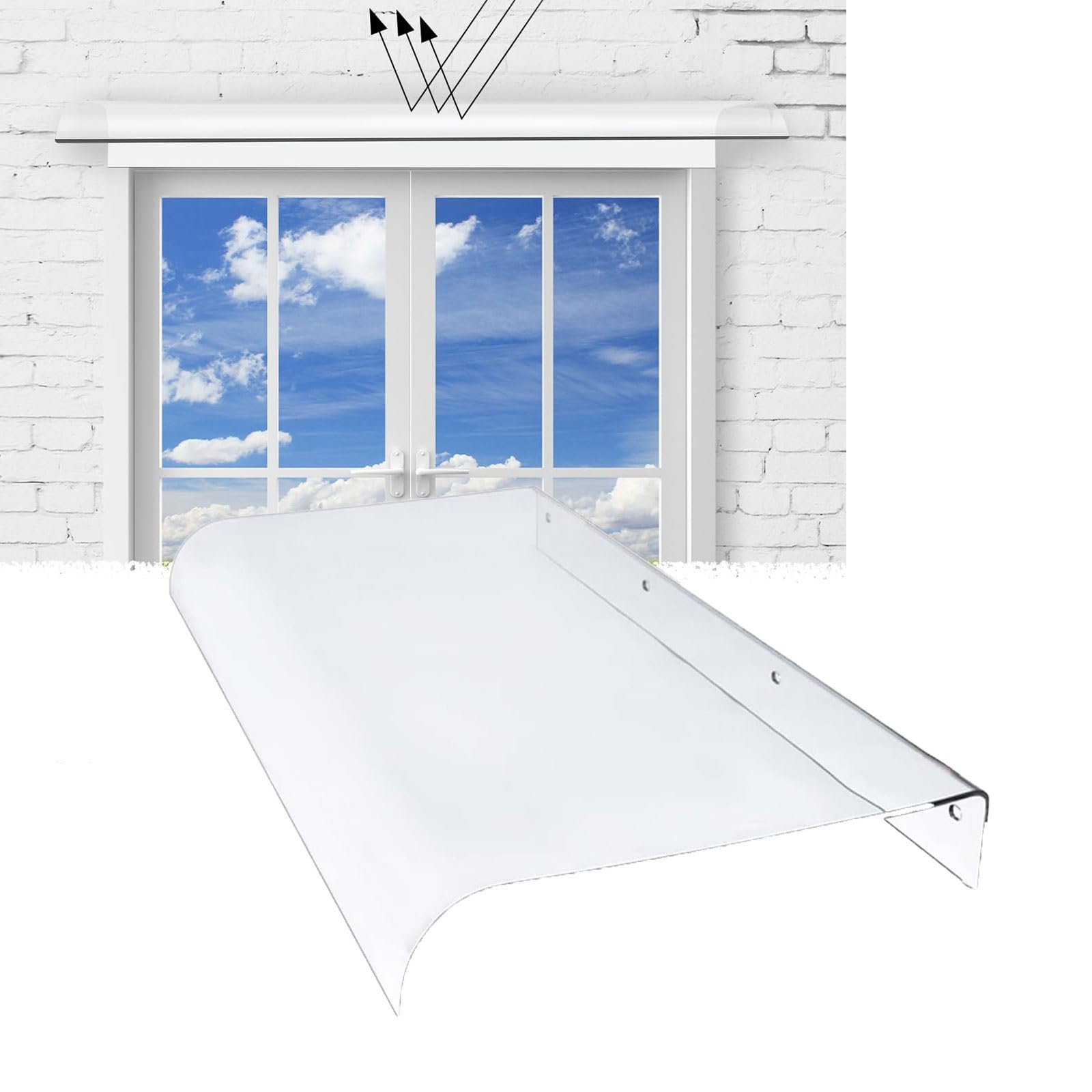Auvent de jardin avec largeur ajustable et protection solaire optimale