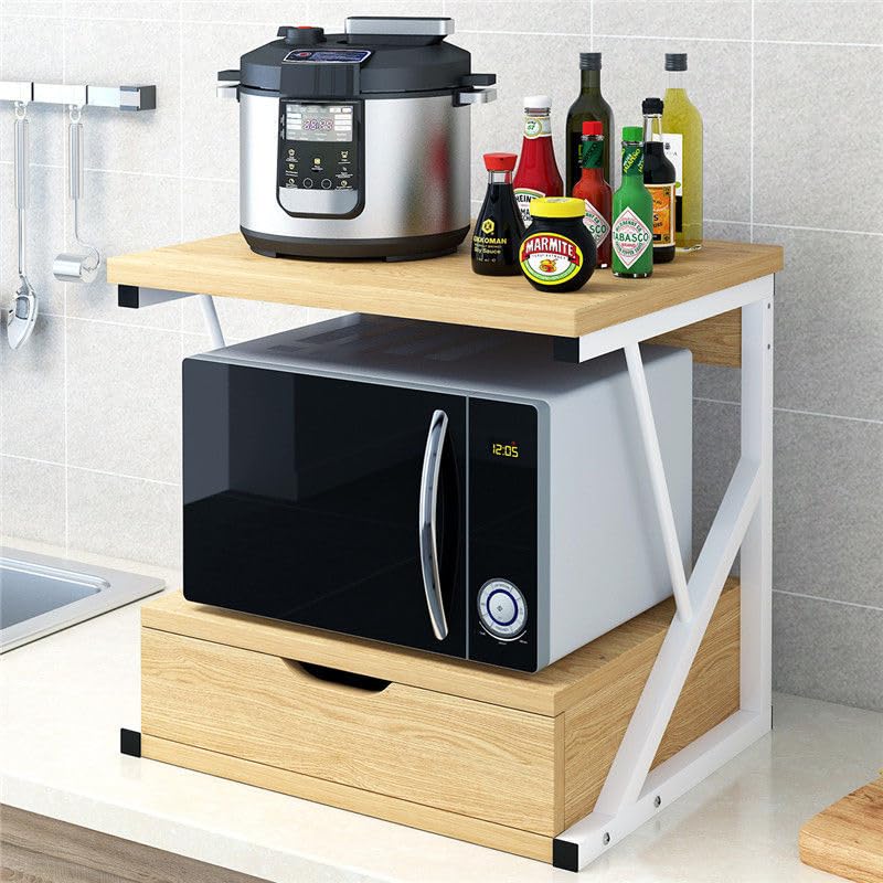 Cocina, Home muebles microondas madera Marca Kipro (2)