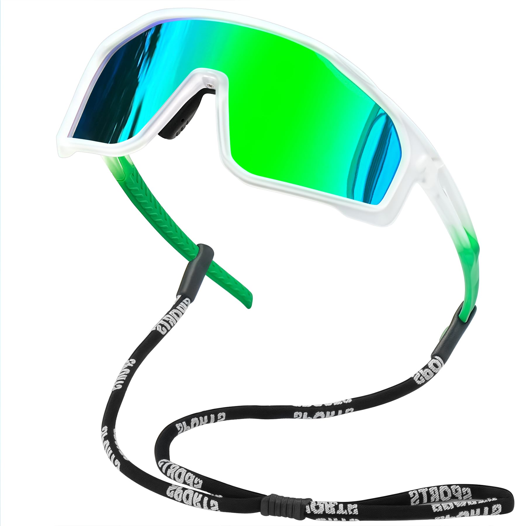Joopin Lunettes de Soleil Sports Polarisées pour Hommes Femmes Lunettes de Cyclisme Vélo Route Enveloppantes Protection UV400