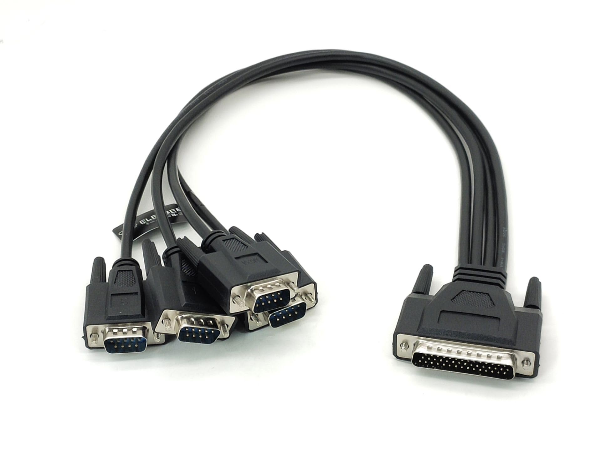Elecbee DB44 mâle vers 4 X DB9 câble port COM mâle 0,5 m