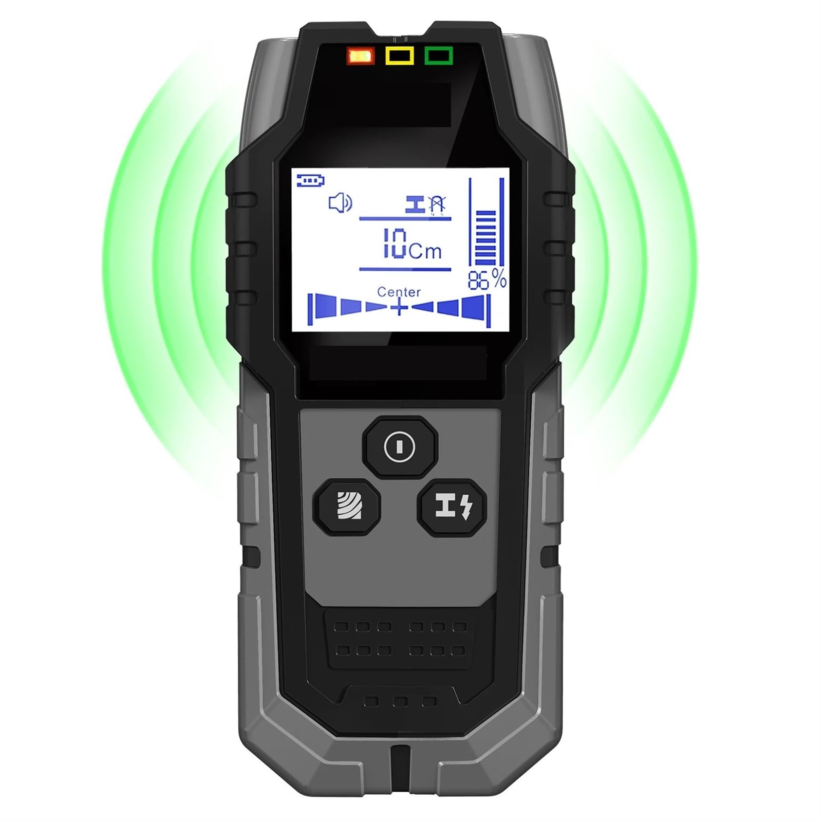 JVDDI Stud Finder Wood Studs Metal Detecion Detection Of Live Cable Metal Depth Measurement Finder Wall Detector Scanner