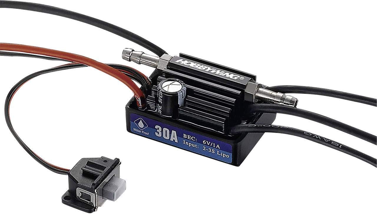Hobbywing Seaking 30A V3 Ship Model Brushless Speed Controller Load Capacity (Max. A): 180 A