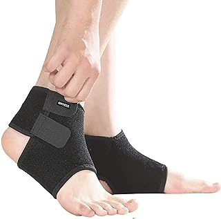 ONTYZZ Vendaje de Tobillo Niños 1 Par Ajustable Protectores de Tobillo Elástico Apoyo de Tobillo Niños para Fútbol Baloncesto Ciclismo Correr Bailar Tobilleras
