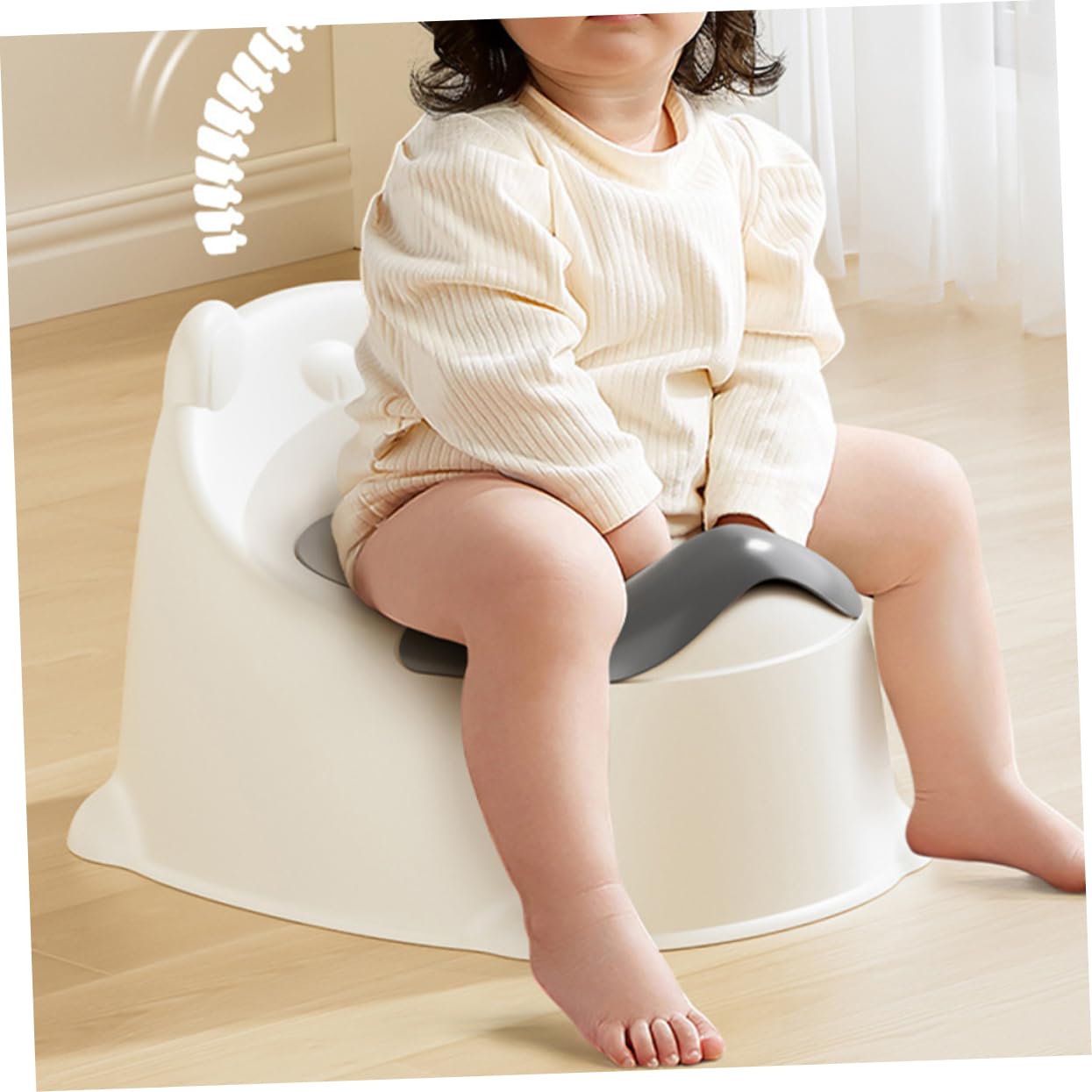 YARNOW Asiento De Inodoro Portátil Para Reductor De Wc y Antideslizante Para Entrenamiento Casa y Chic y Ligero Para Bebés y Pequeños