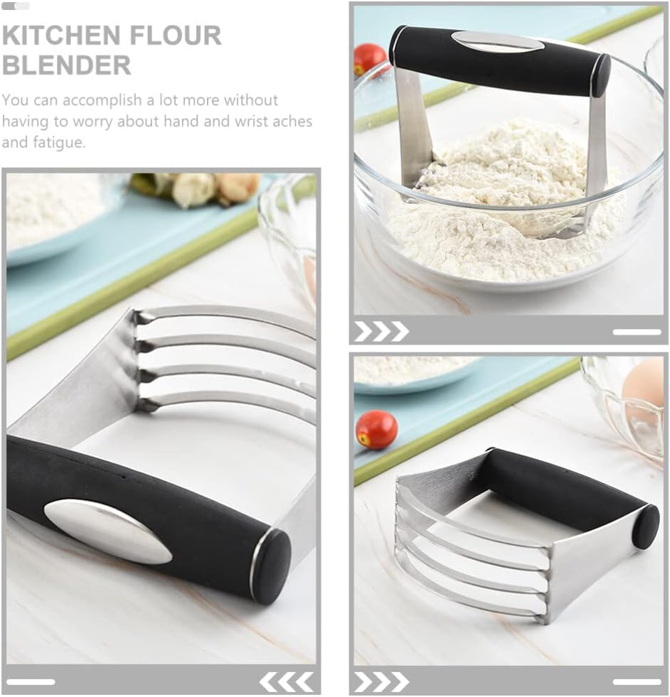 Stainless Steel Pastry Blender Dough Cutter for Baking Kitchen Use