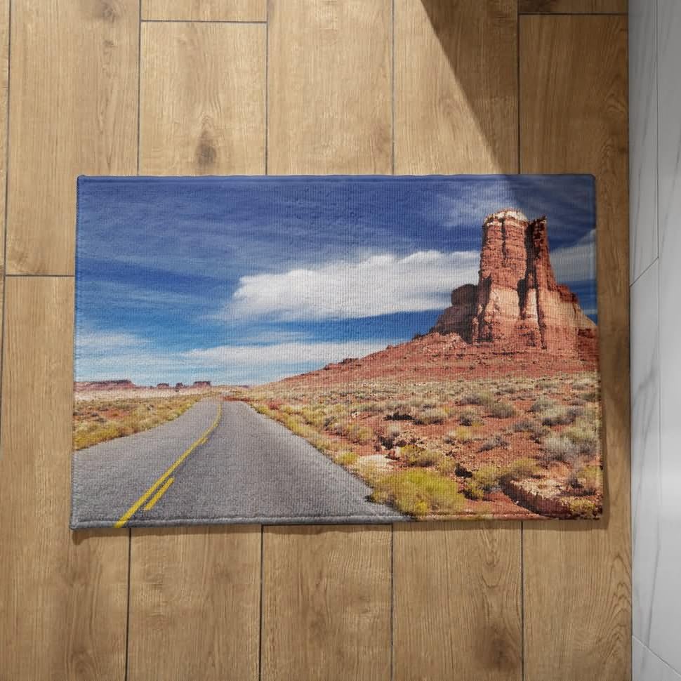Tapis entrée grand format idéal pour sublimer le porche de votre villa