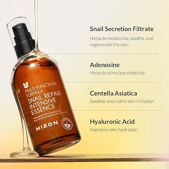 Mizon Snail Repair Intensive Essence – Salyangoz Özlü Esans, 100 ml