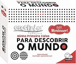 Baby Montessori Meu Primeiro BOX p/ Descobrir:Mundo (Escolinha)