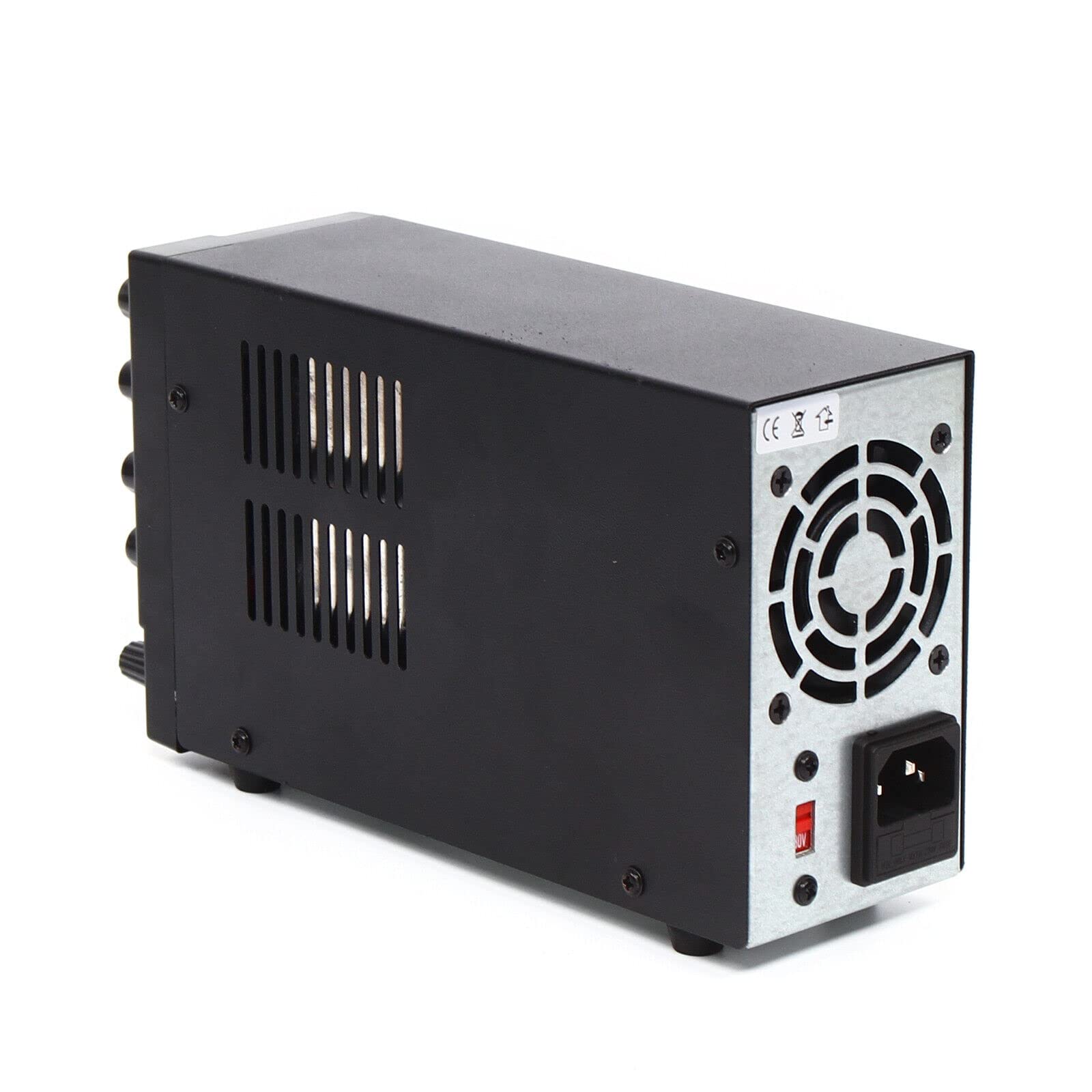 Fuente de alimentación de laboratorio regulable, fuente de alimentación de laboratorio CC, con indicador LED de 3 dígitos para laboratorio y mantenimiento electrónico