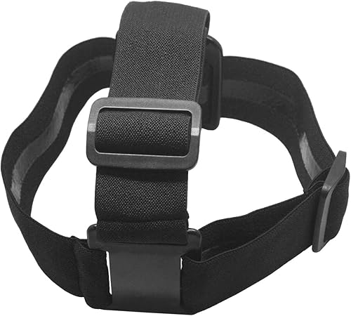 Miniatura 8 de MiPremium Soporte de correa para la cabeza compatible con GoPro Hero 13 12 11 10 9 8 7 6 5 4 3 3+ 2 1 Hero (2018) Fusion Session Negro Plata Cámaras