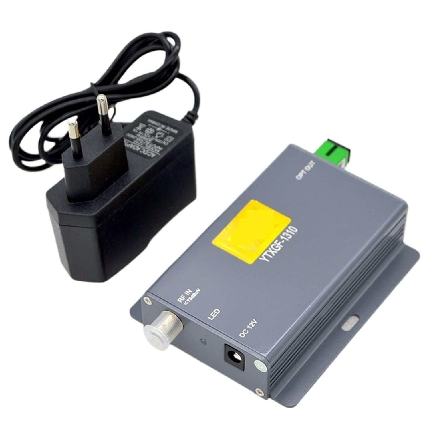 FTTH CATV Optical Transmitter 1550nm Indoor Fiber Optic Equipment RF Output Level 10MW SC/APC Connector(1310nm)