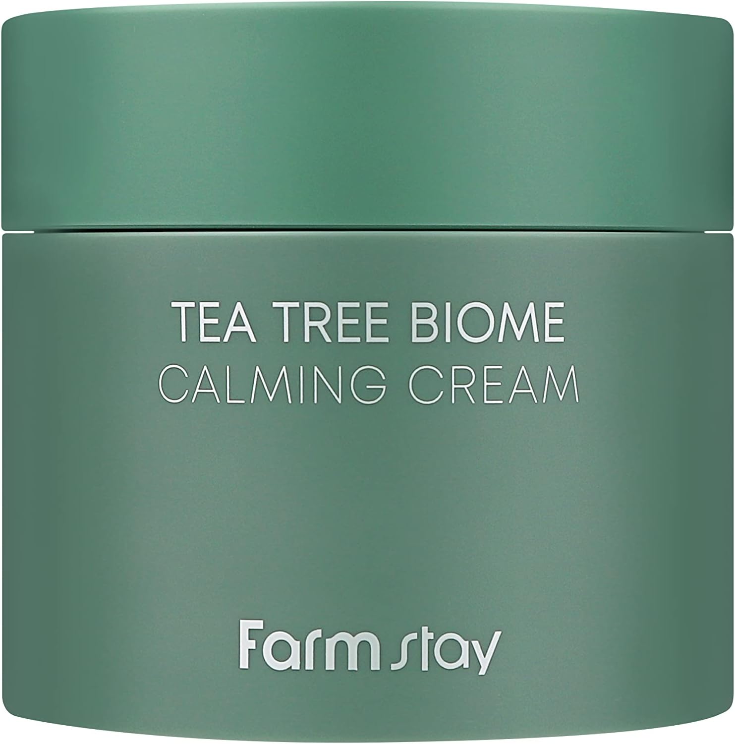 TeaTree Biome Calming Cream - Daily Face Moisturizer, Korean Skin Care, Calming and Hydrating Cream for Dry, Sensitive Skin, Tea Tree Face Cream, Wrinkle Improvement, 2.70 Fl. Oz / 80ml
