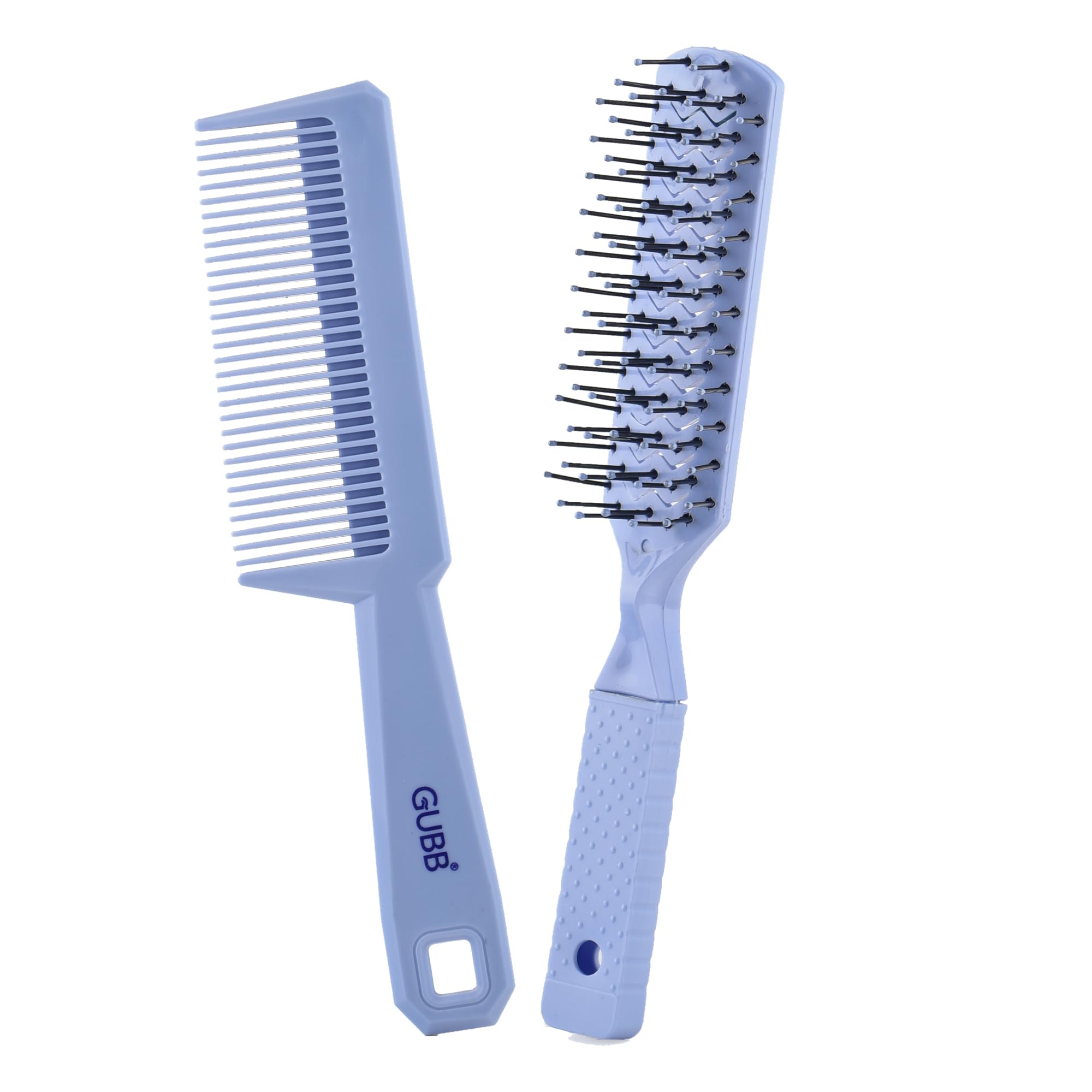 GUBB Styling Combo of Vent Hair Brush (Santorini Hues) and Hair Comb |Best Hair Combo for Styling, Detangling and Grooming for Women and Men | Best Hair Brush and Hair Comb for All Hair Types-picture-50