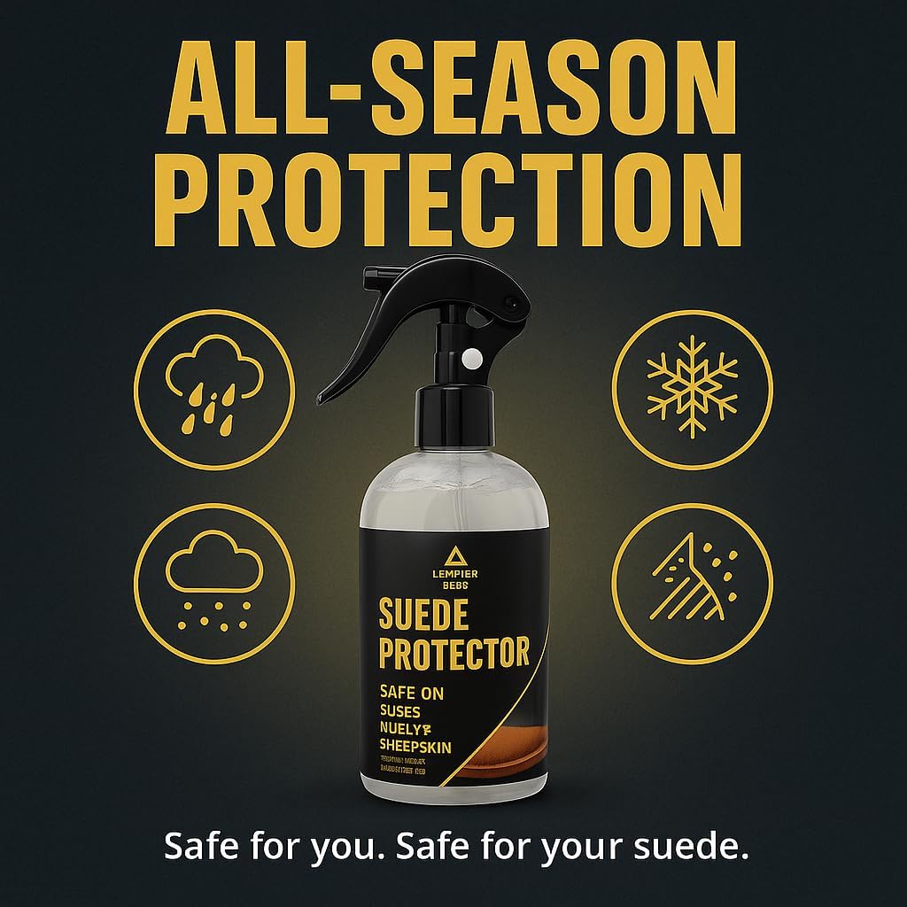 Suede Protector Compatible with Ugg Boots (10oz) - Waterproofing Spray for Suede Boots, Shoes, Jackets, Accessories - Water & Stain Repellant Spray - Image 5