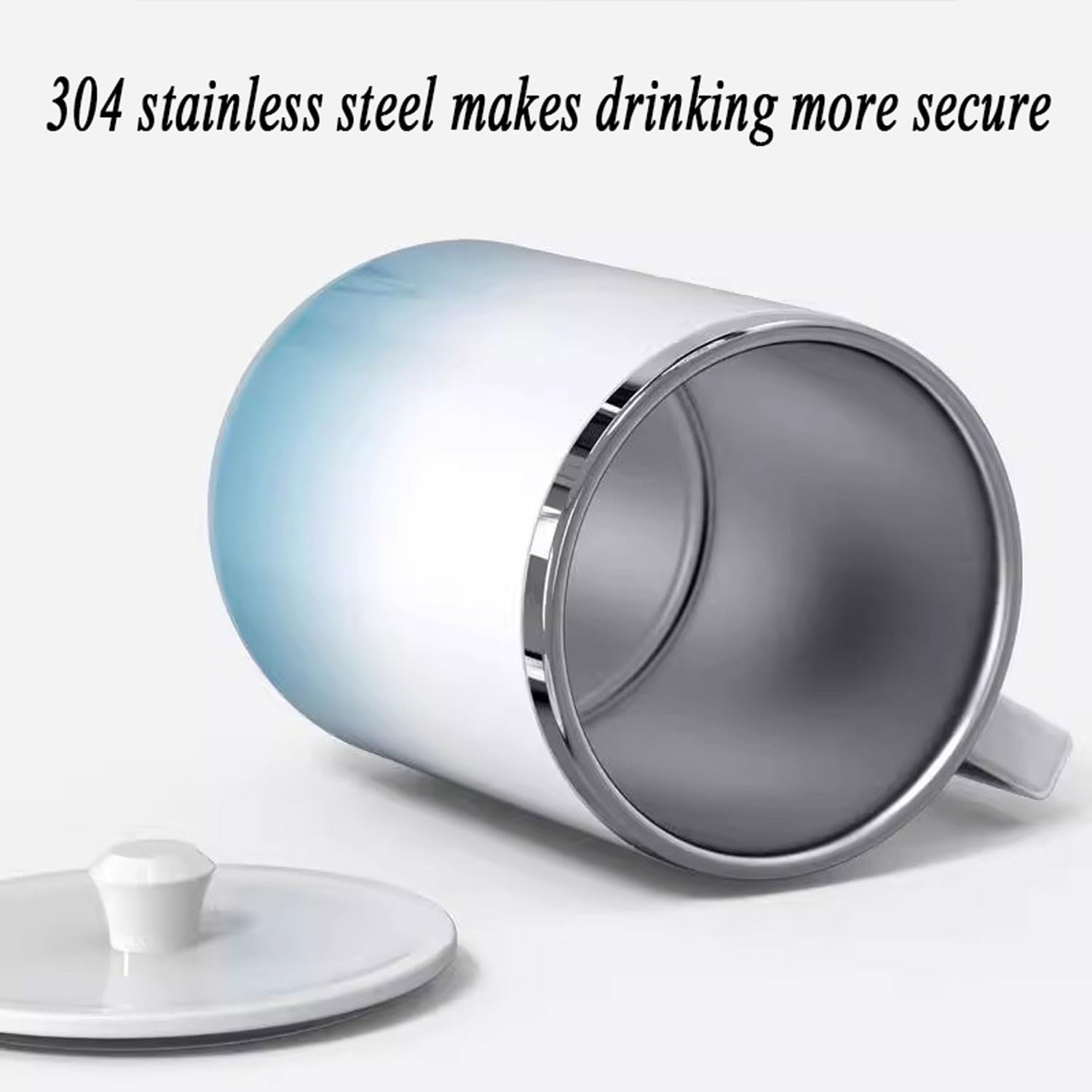 kubek z automatycznym mieszaniem, Kubek samomieszający Elektryczny shaker do białek 360 ml W pełni
