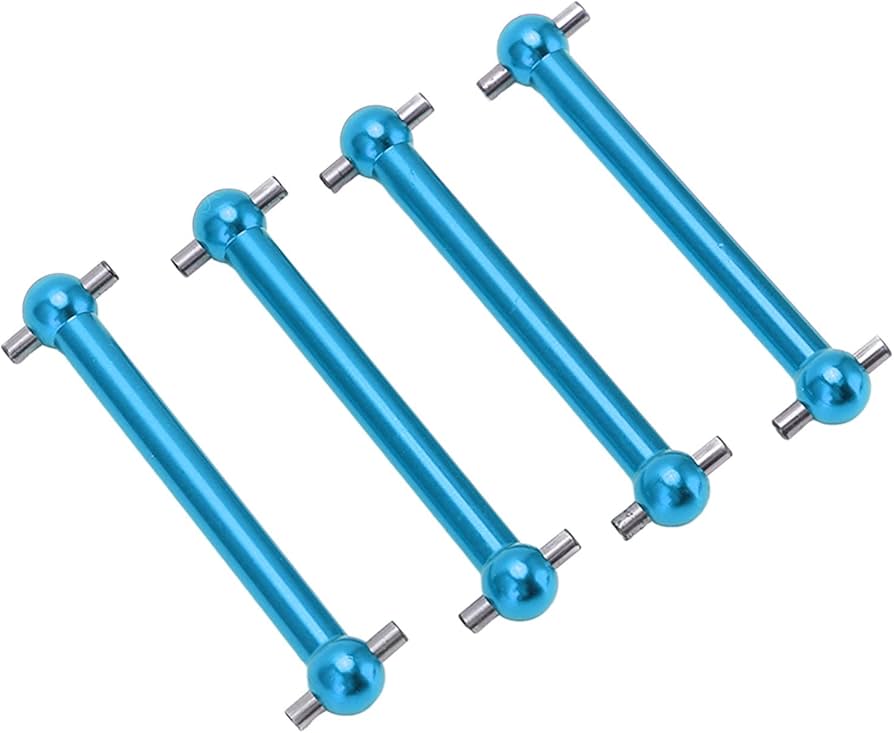 Amazon | KOSDFOGE 4個 RCドッグボーンドライブシャフト RCメタル