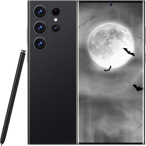 Teléfonos Android desbloqueados S23 Ultra 2023 Teléfono móvil Android 13 con bolígrafo SS, 8GB+256GB, pantalla de 6.8", cámara de 108MP+48MP 6500