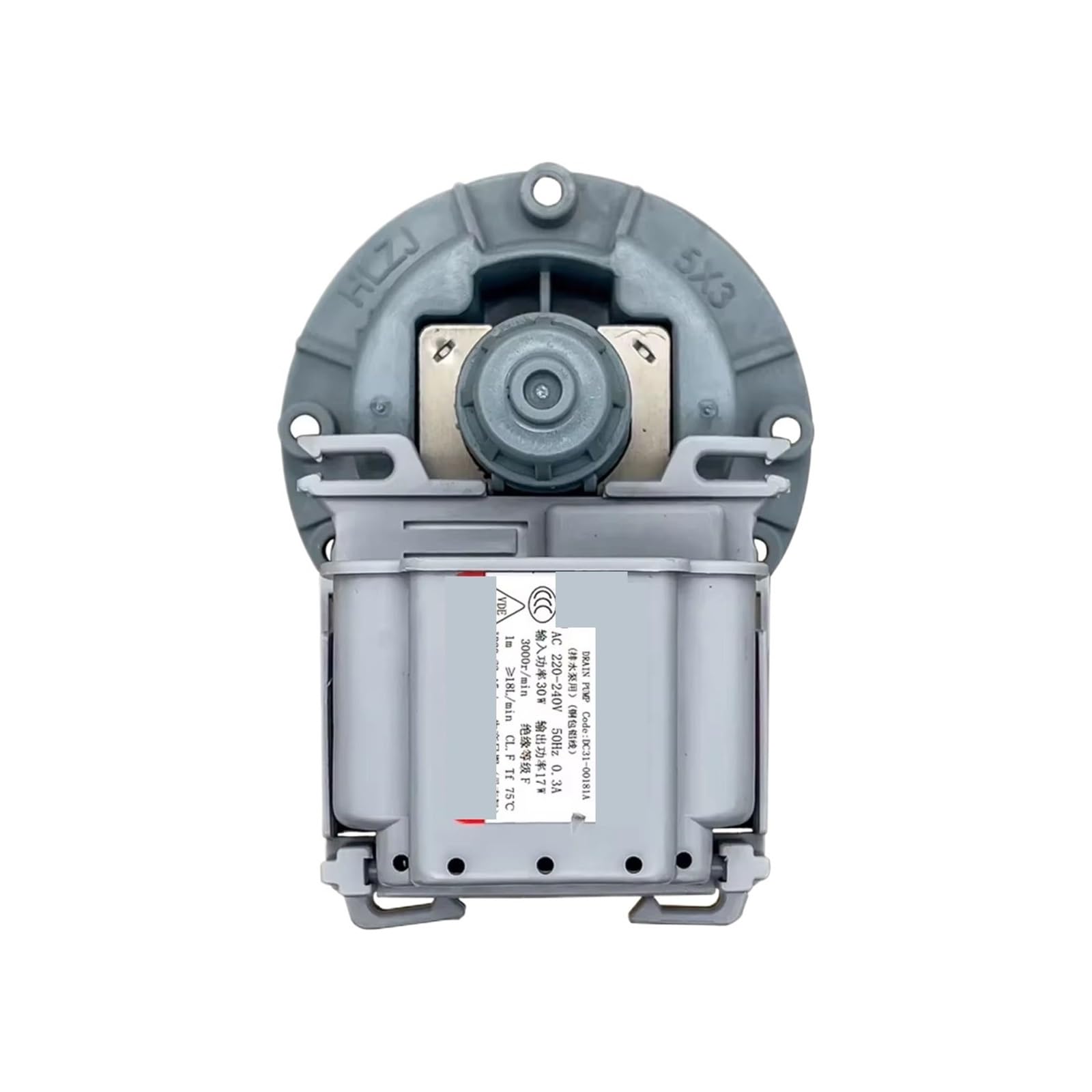 PX2025-1 DC31-00181A 220-240V 50Hz 30W 3000r/min Washer Drainage Parts，Compatible for Samsung，Washing Machine Drain Pump Motor