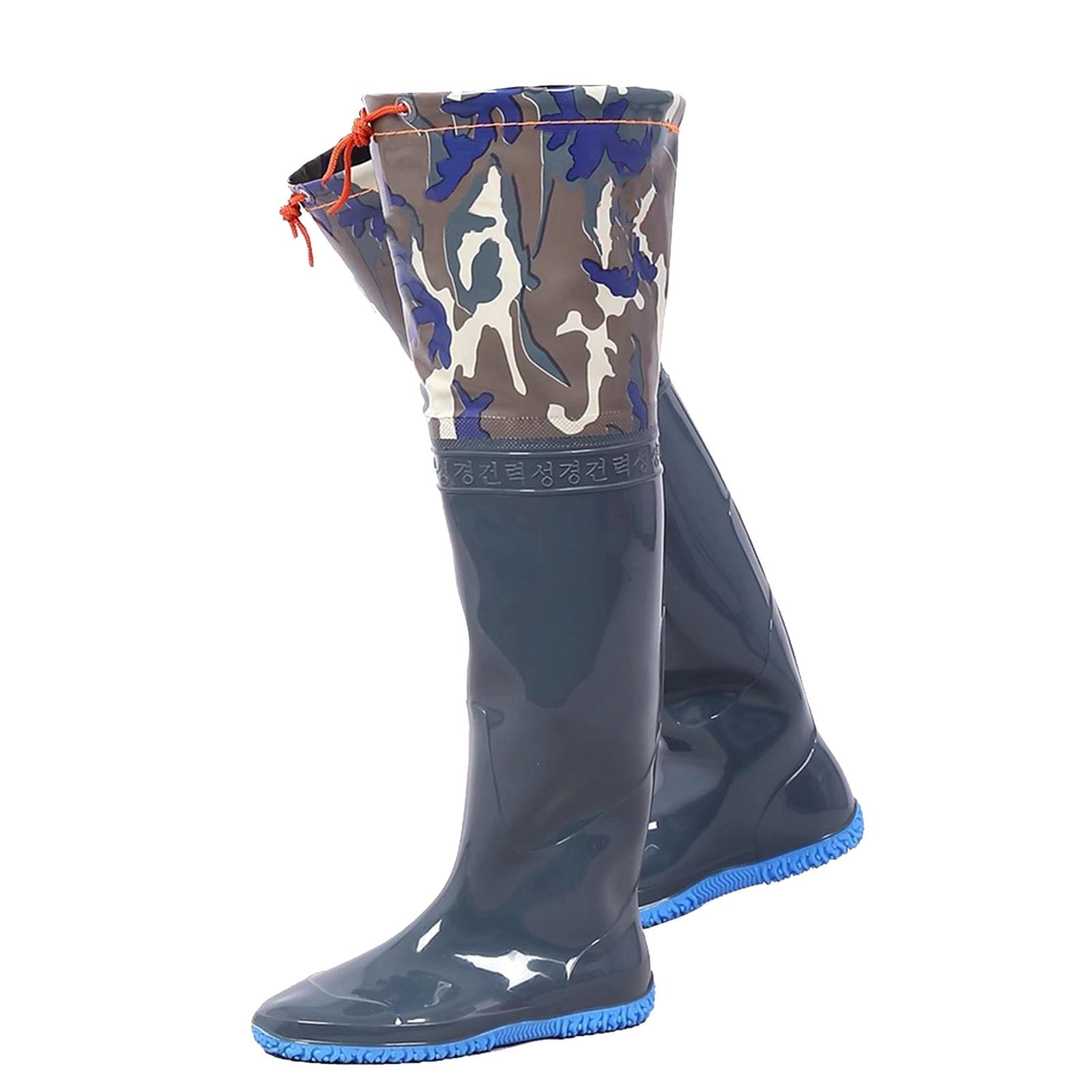 Trampolieri da Pesca | Stivali da trampoliere impermeabili in PVC, trampolieri da pesca, caccia, verde, diverse taglie UK (8,5 UK)
