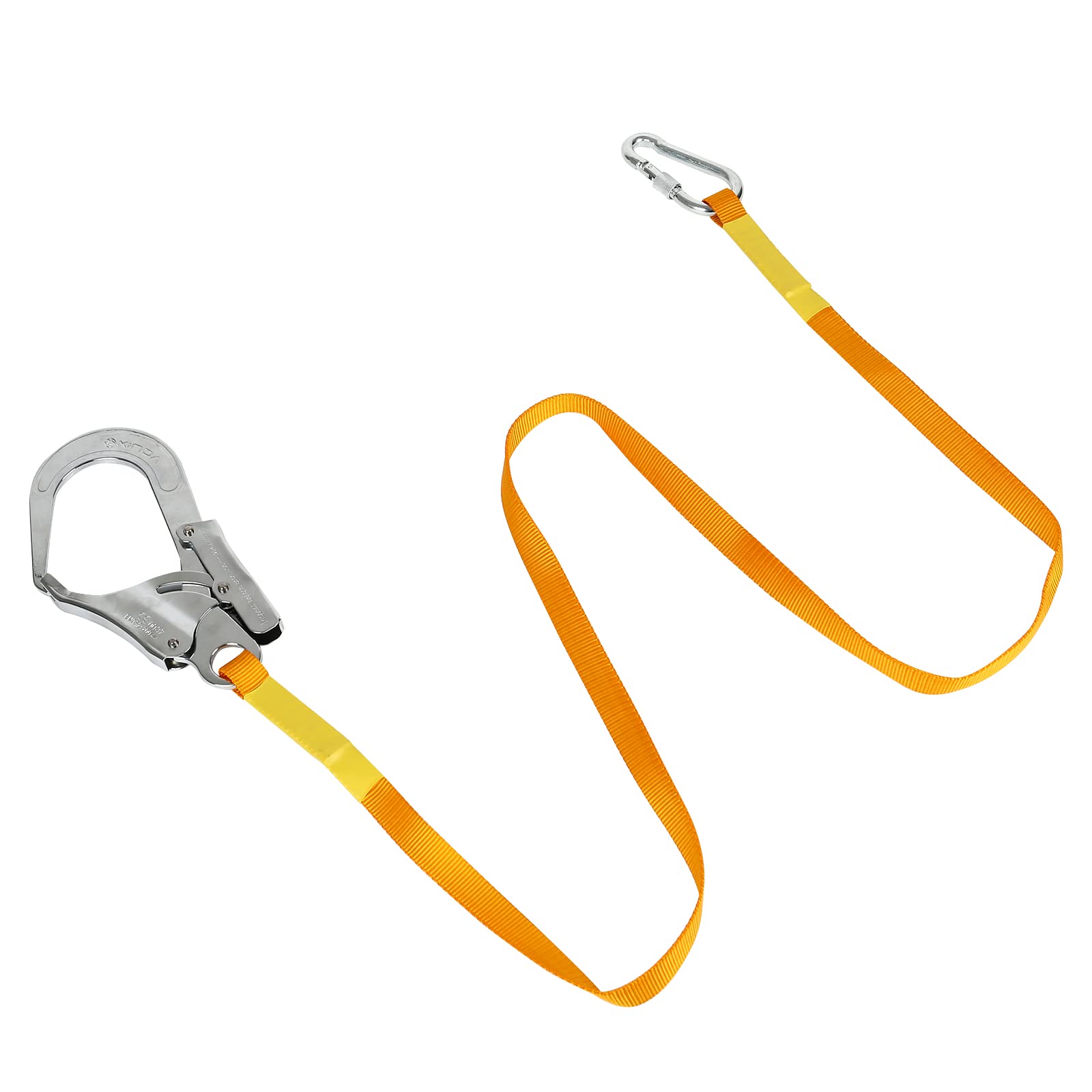Cintura di sicurezza anticaduta, 1,8 m, protezione anticaduta, corda di sicurezza da 2,200 kg, corda per attrezzi, corda da collezione, protezione anticaduta per esterni, arrampicata su roccia, lavoro