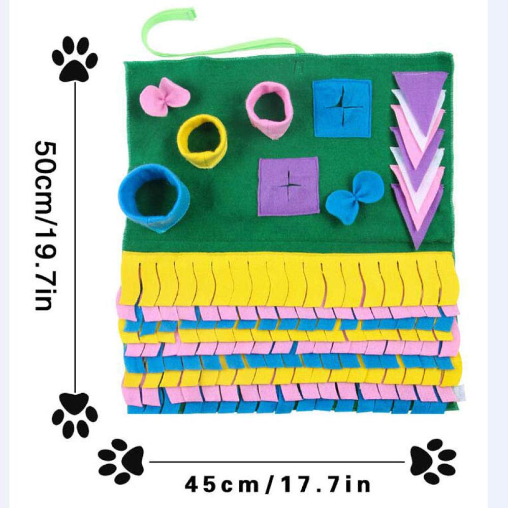 Trainingspads Für Hunde 45X50cm Verbrauchen Energy Toys Hündchen ReleaseStress Training Decke Haustier Schnüffelmatte Waschbar Geruch Trainingspad 2St