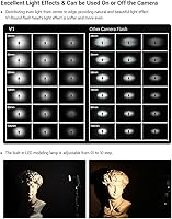 Vista 6 de Godox V1 C U V1C U On Camera Flash cabeza redonda TTL Speedlite 1/8000s HSS 1.5s Tiempo de reciclaje 2.4G Control inalámbrico con luz de modelado