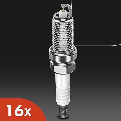 Miniatura 7 de A-Premium Paquete de 8 bobinas de encendido (rojo) y 16 bujías de iridio compatibles con Dodge Ram 1500 2500 3500 Durango Challenger Charger y Jeep