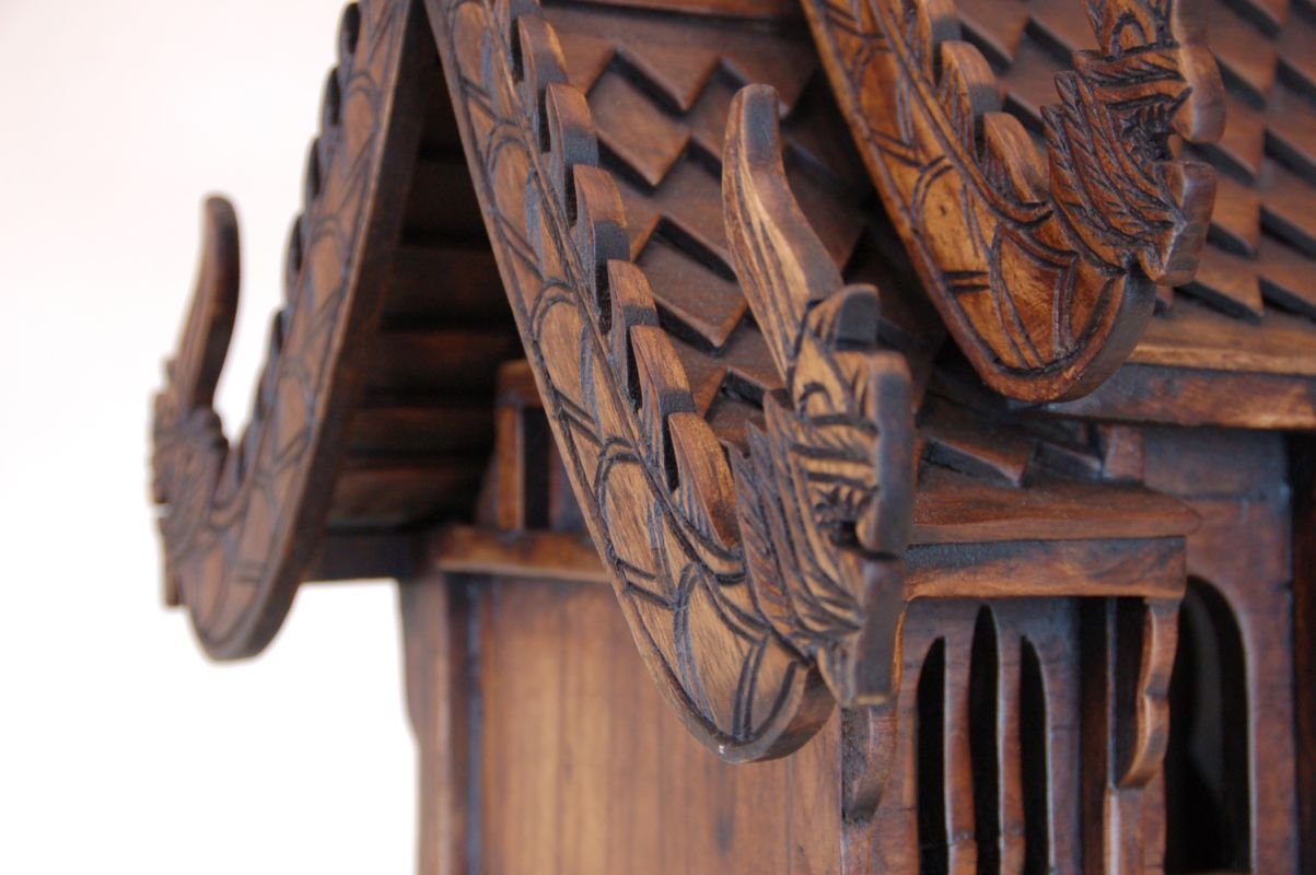 originales thailändisches Geisterhaus (H:47 x B:30 x T:47 cm)