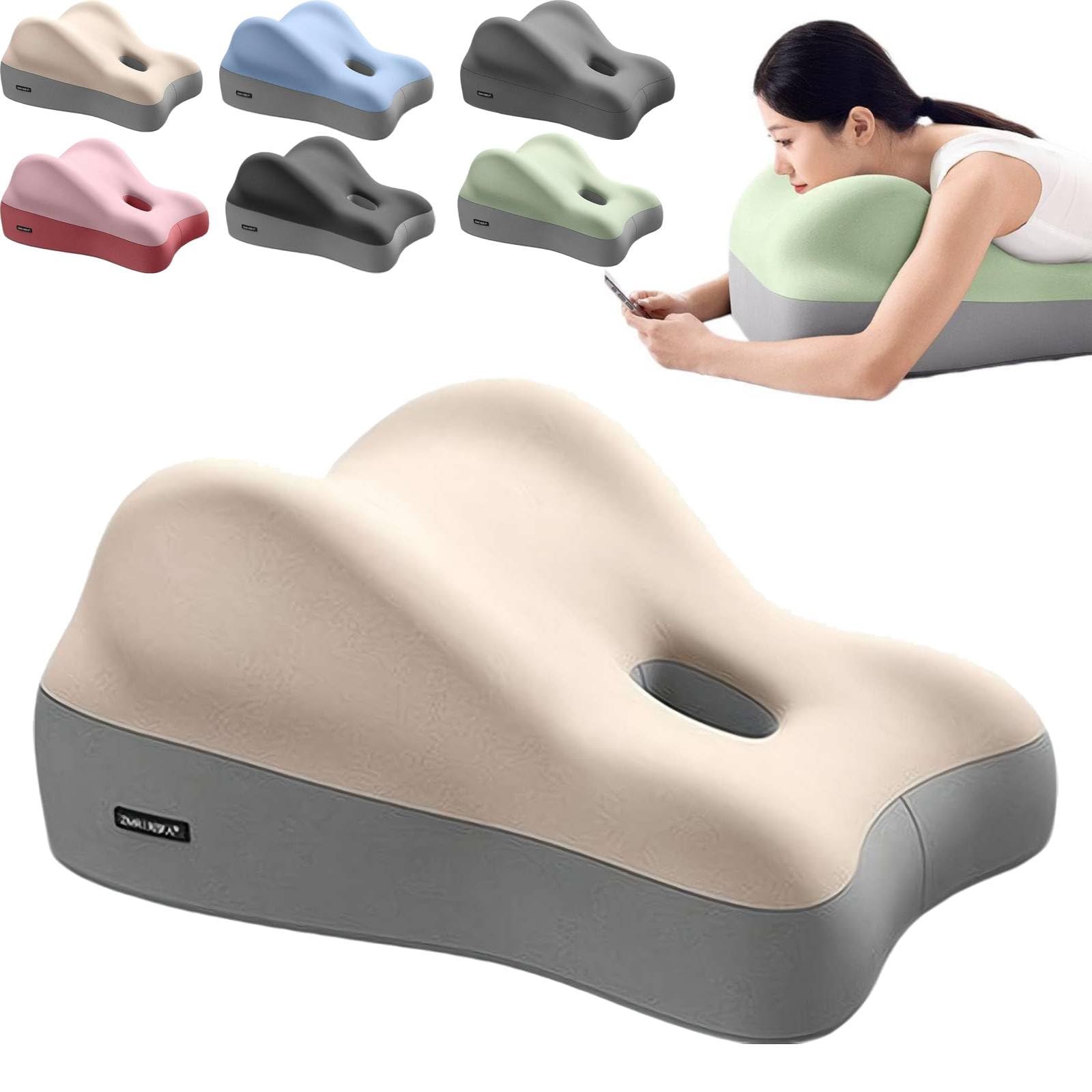 Cuscino di Coppia per l'intimità - Memory Foam a Cuneo con Sollevamento