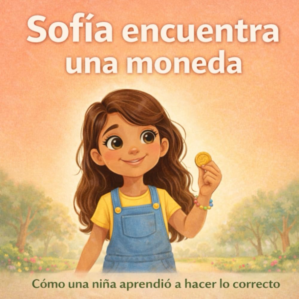 Sofía encuentra una moneda: Cómo una niña aprendió a hacer lo correcto (Cuentos de Sofía)