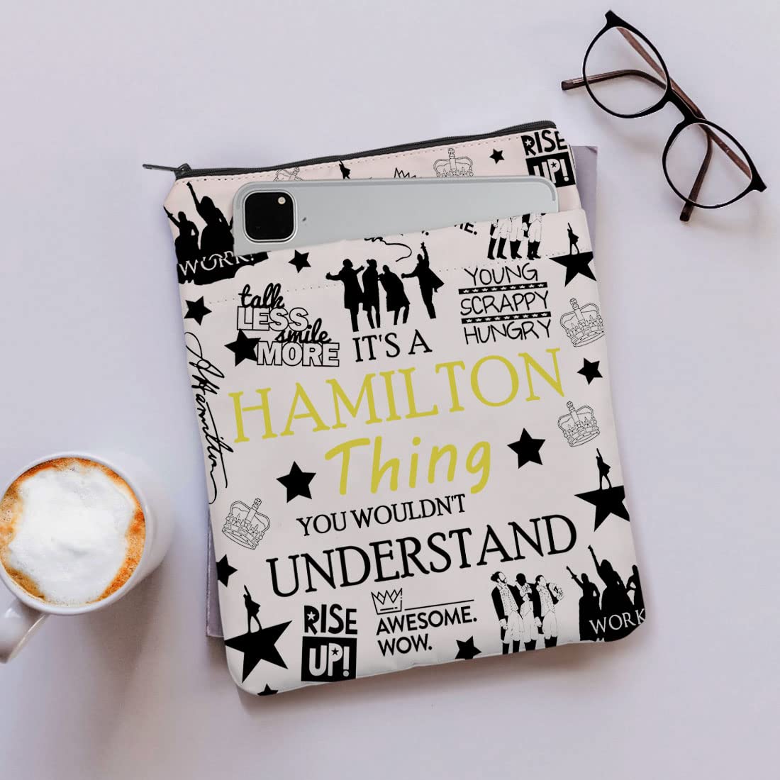 KUIYAI Musical Lover Gift Rise Up Book Sleeve It’s A Hamilton Thing You Wouldn’t Understand Theatre Nerd Gift (Hamilton thingUK) - Image 3