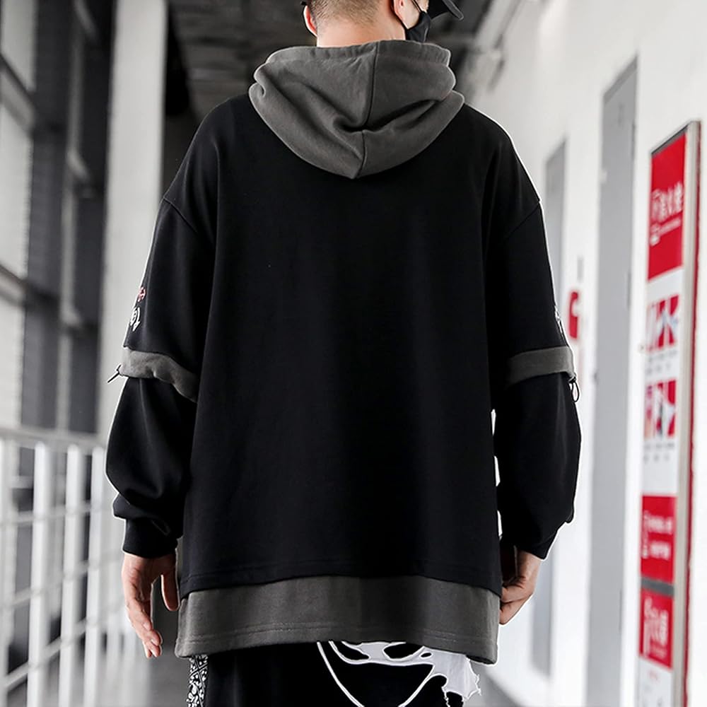 音楽デザイン ブラックパーカー L/XL/XXLサイズ 音楽デザイン ブラック