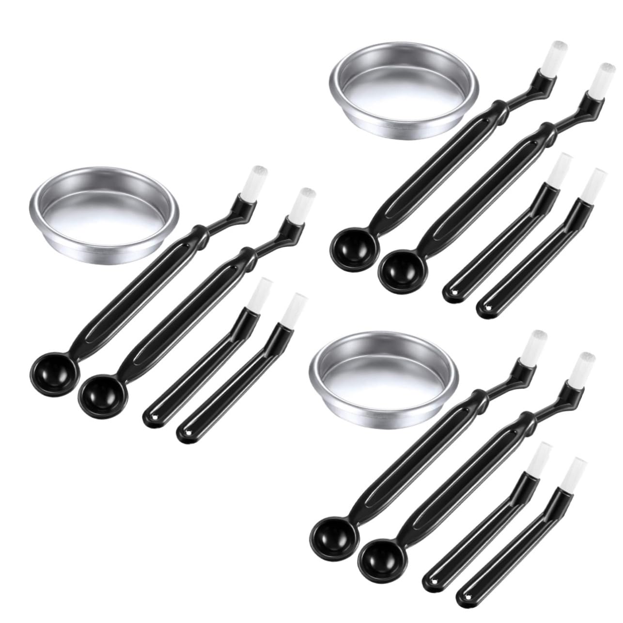 jojofuny 15 Piezas Cepillo Limpieza Para Cafeteras Botellas Vidrio Con Tapas Cepillo Espresso Cepillo Para Limpiar Cafeteras Limpiador Cafetera Café El Plastico Pincel