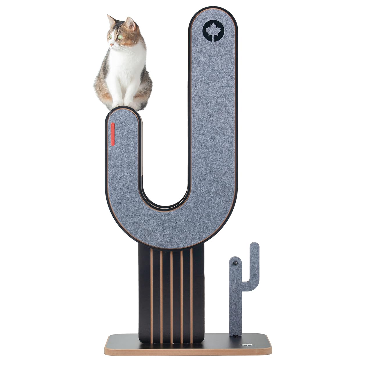 CanadianCat Company | Design Kratzmöbel Kaktus XXL | Kratzsäule, Kratzstamm | 50 x 30 x 104,5 cm