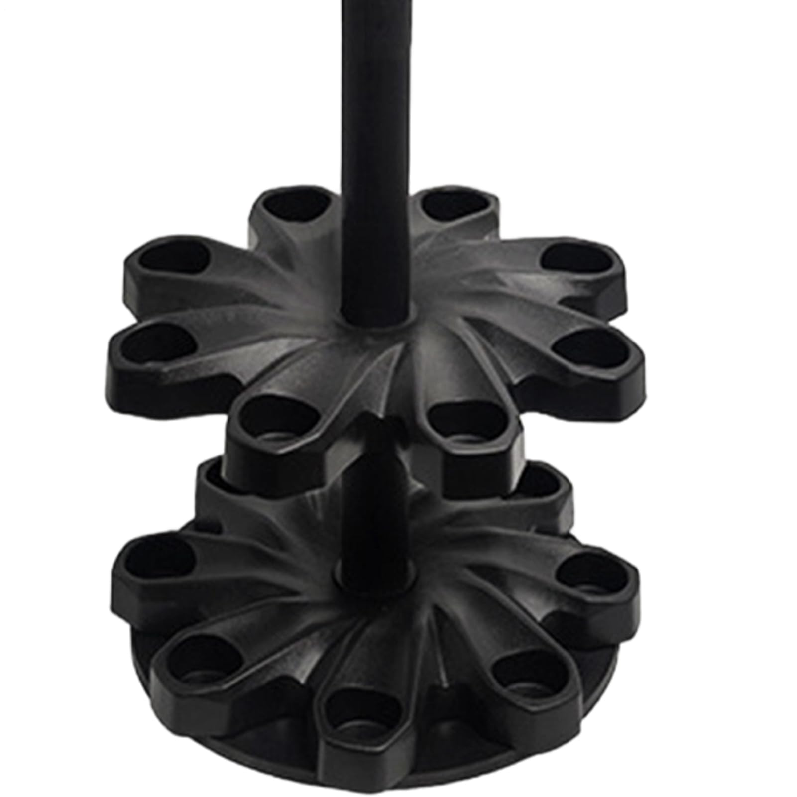 Soporte para caña de pescar Soporte vertical para pesca | Base en el Suelo para Cañas de Pesca para Barcos Kayaks Viajes Playas Terrazas Hogares Vehículos