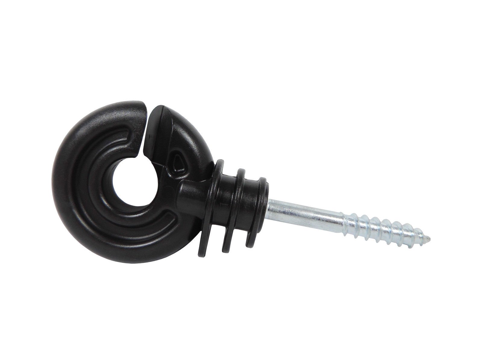 Koll Living 10154 250x Ringisolator Isolator Weidezaun inkl. GRATIS Warnschild + Einschraubhilfe
