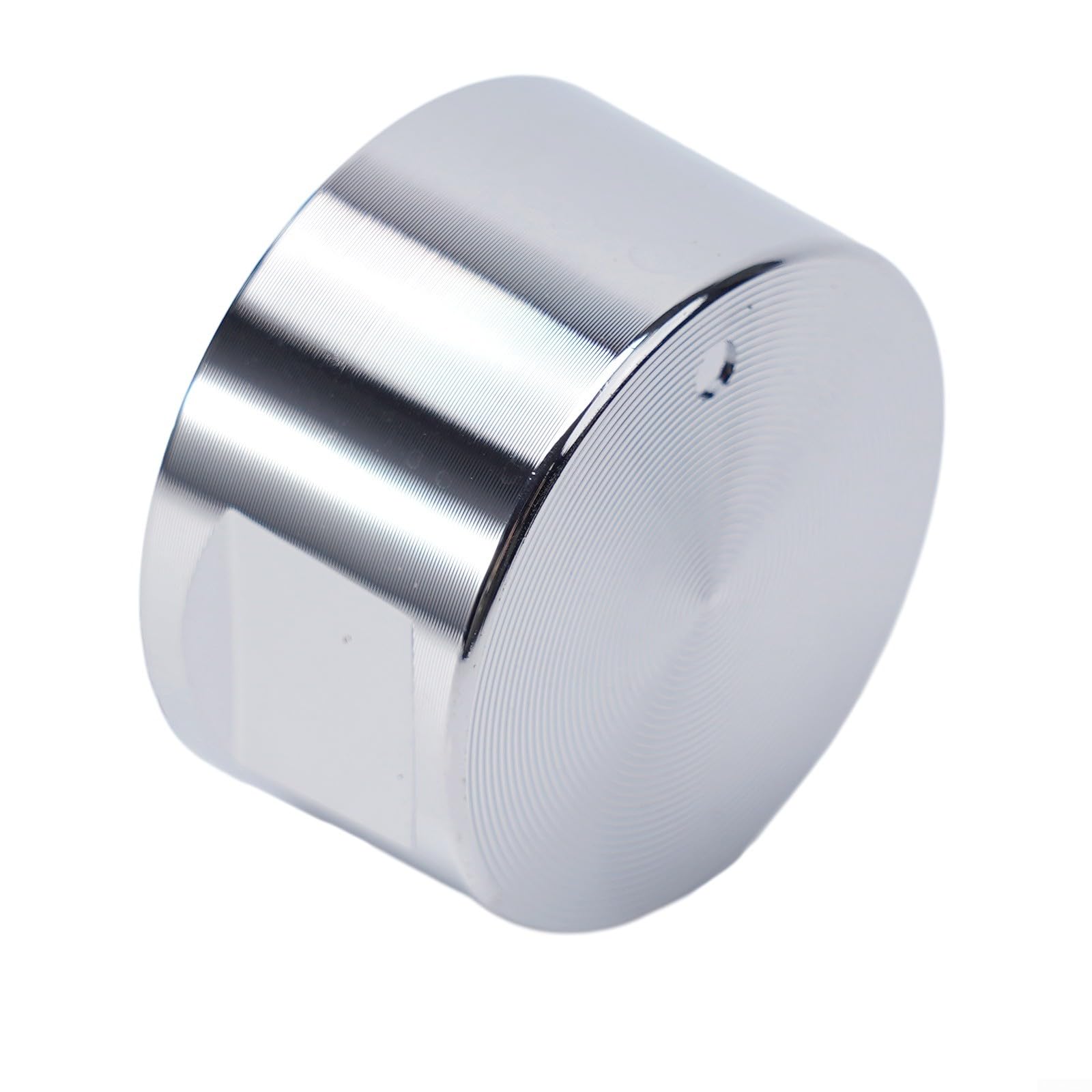 Manopola Controllo Gas PATIKIL - Ricambio Per Griglie E Fornelli, Lega Di Zinco, 47x12 Mm, Argento
